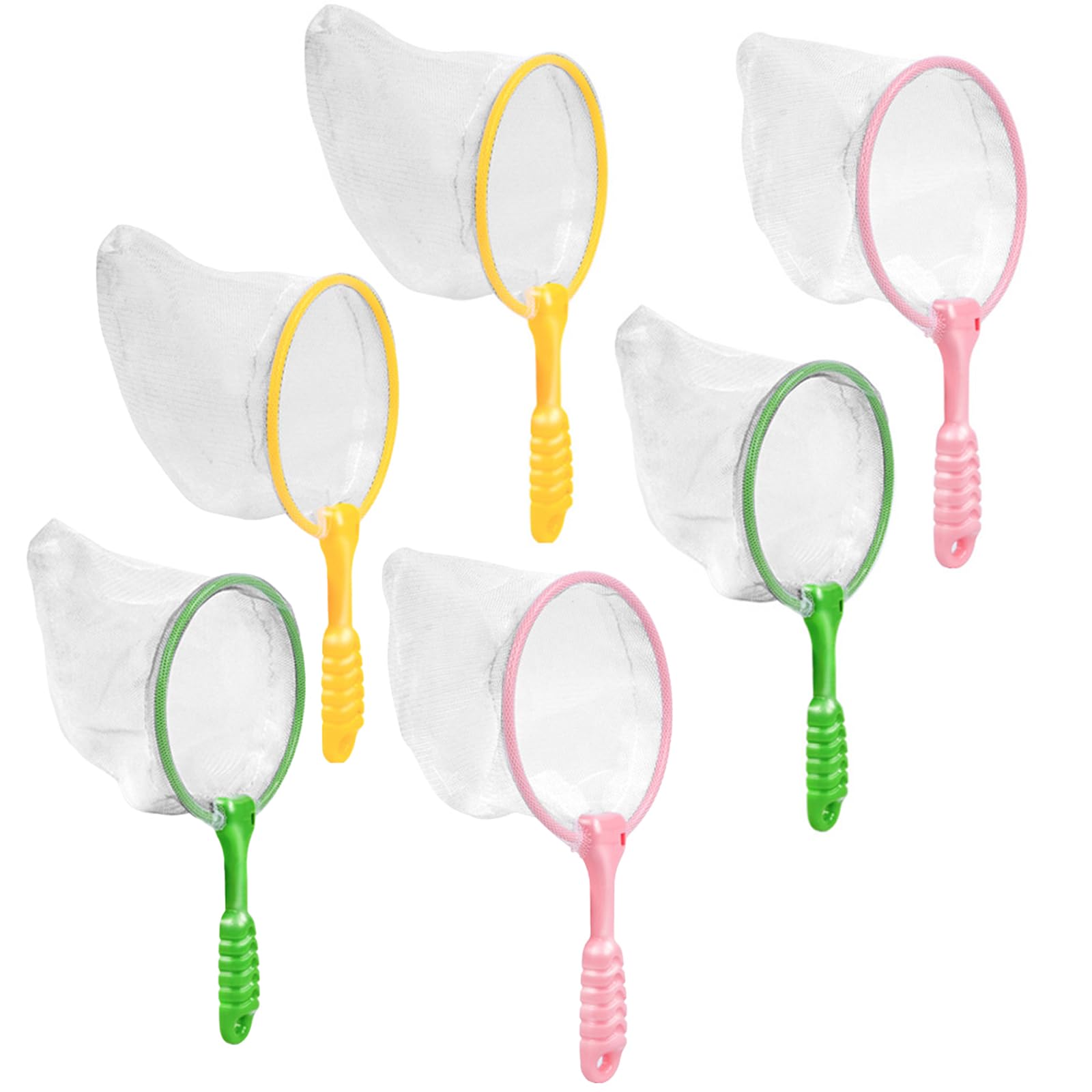 6 Pcs Kids Fishing Nets Outdoor Bug Catcher Nets for Early Education Tools