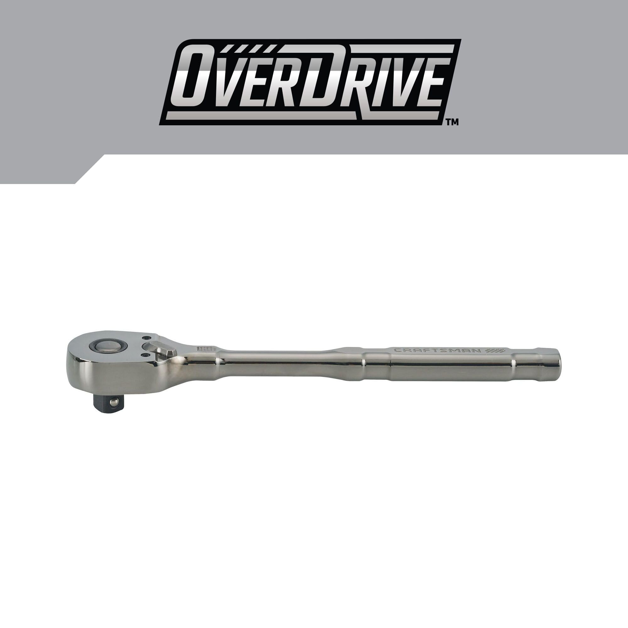 CRAFTSMAN OVERDRIVE Trinquete de cabeza de pera 180T 3/8 pulgadas CMMT82111
