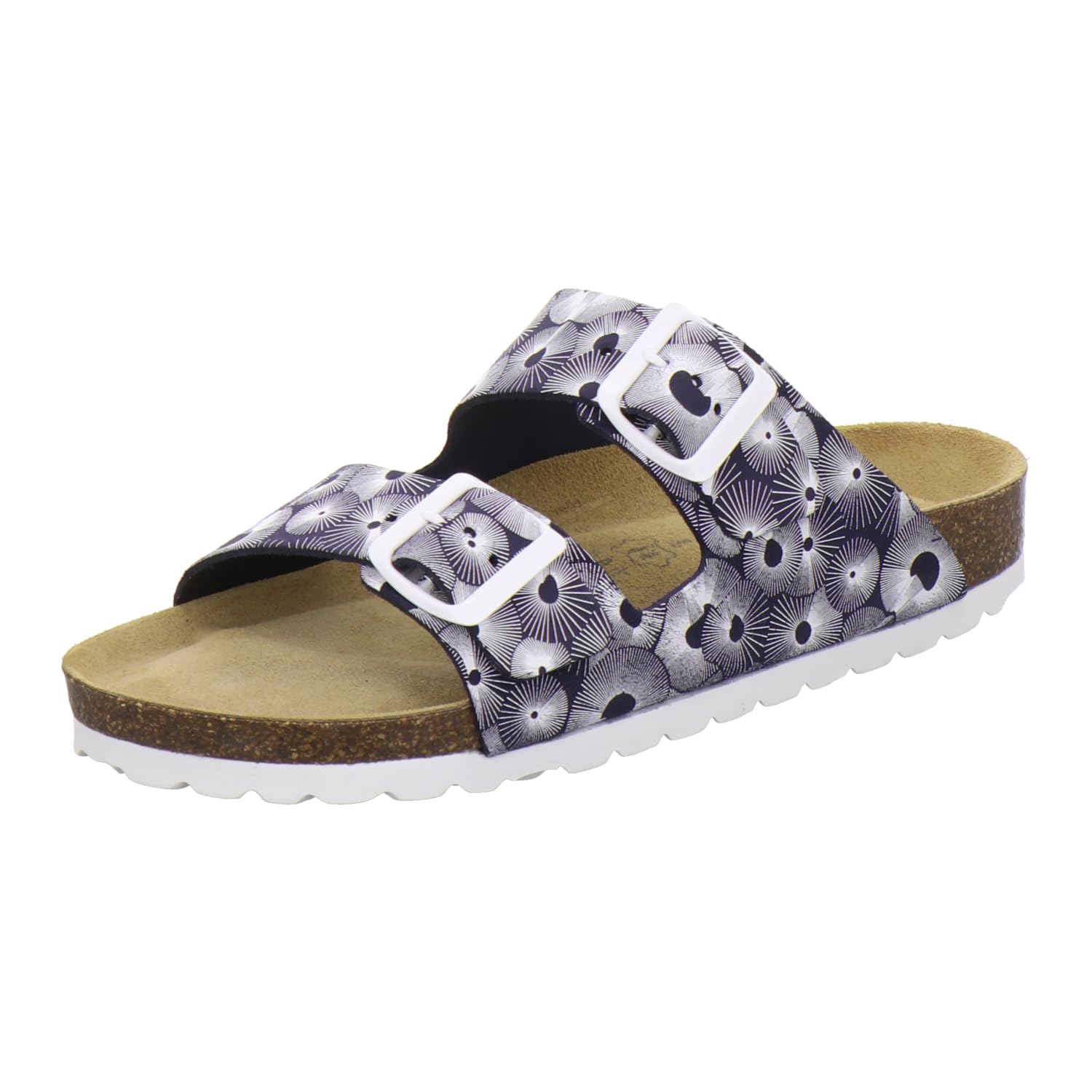 AFS-Schuhe 2100, modische Damen-Pantoletten, hochwertiges, echtes Leder, Made in Germany