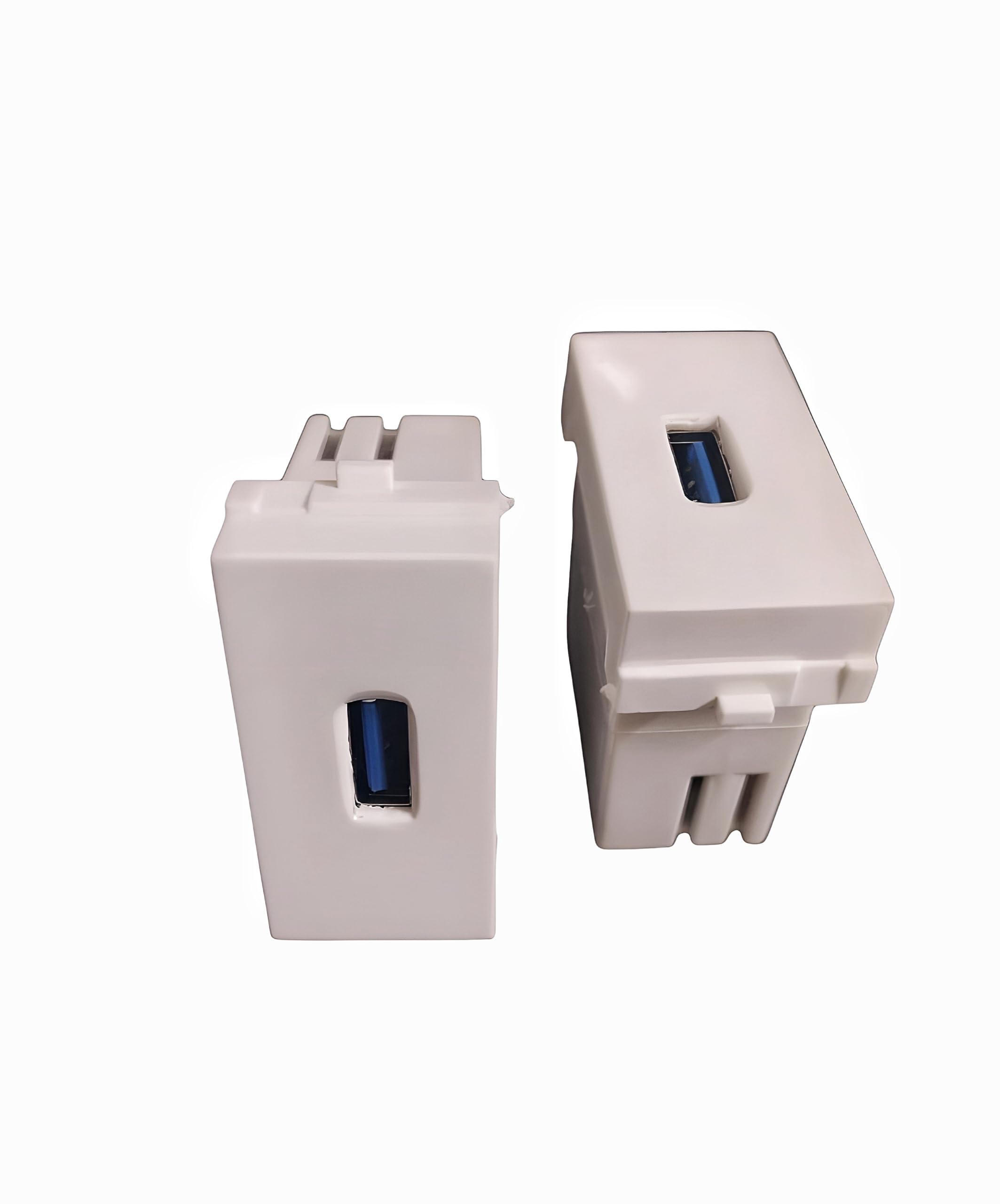 USB Charger Socket 12 watt Modular Penta Model Wall Charger Socket Electrical Switch Board Fitting (Pack of 4 pcs)-image-14