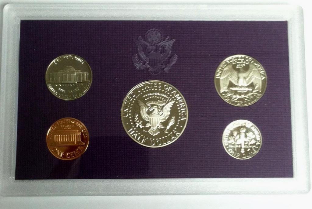 1990 U.S. Proof Set in Original Government Packaging at Amazon's
