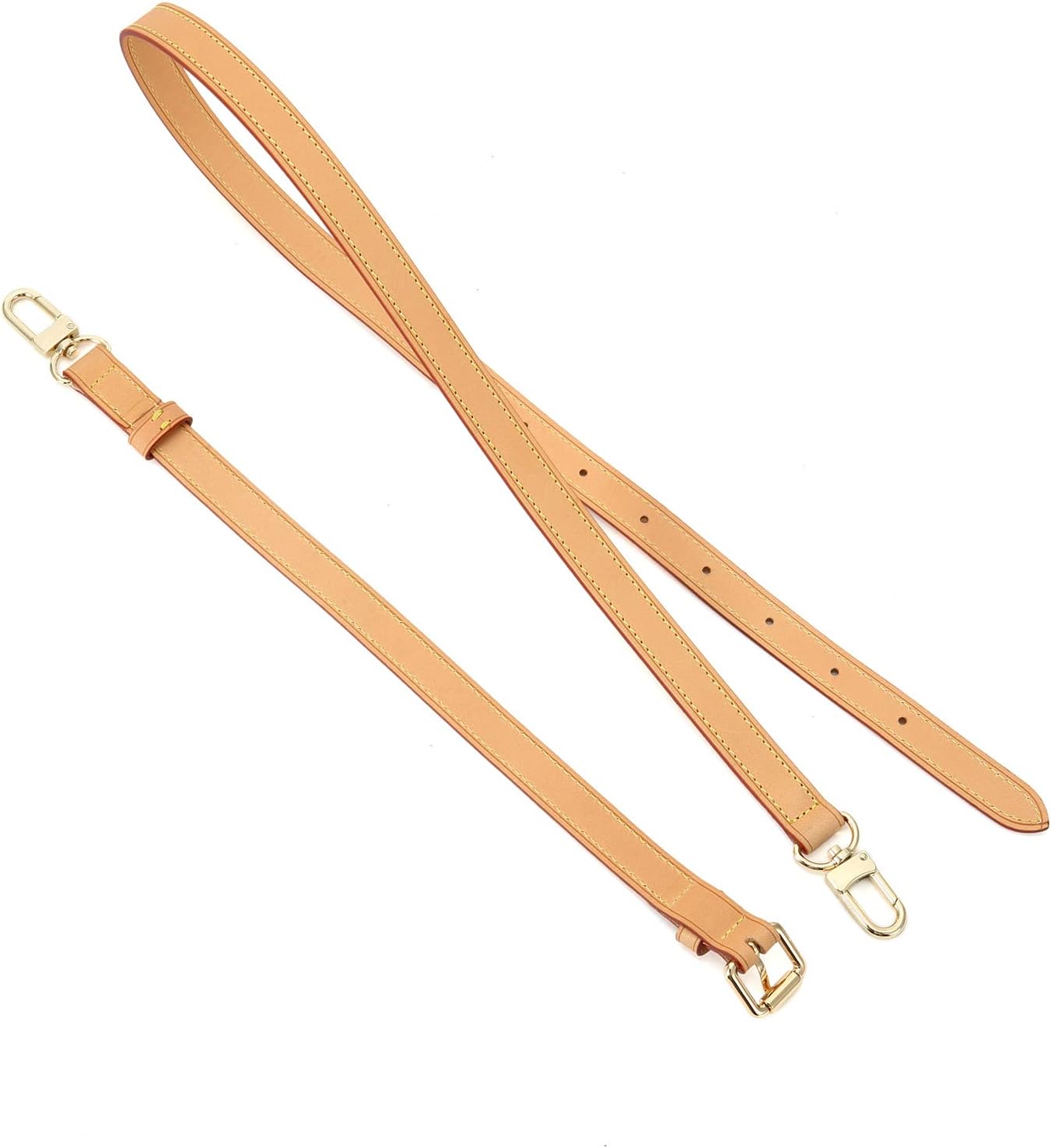 Vachetta Leather Cross Body Strap Medium Size Strap DIY Strap for Speedy 25 30 35 Shoulder Bag