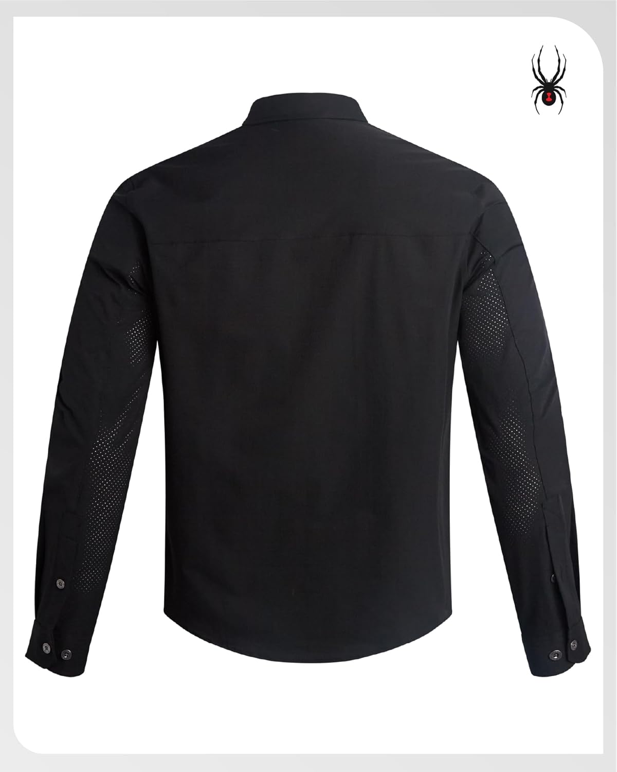 Spyder Mens Button Down Shirt Jacket - Performance Long Sleeve Shirt Jacket for Men - Casual Collared Mens Button Up Shirts - Image 6