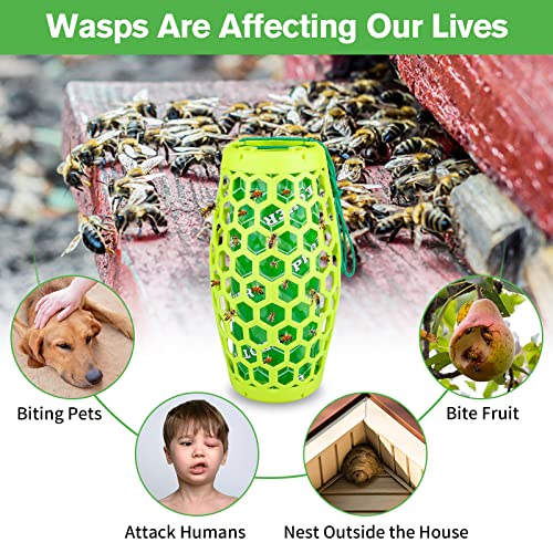 Enerjary Wasp Trap Bee Trap Catcher thumb #1