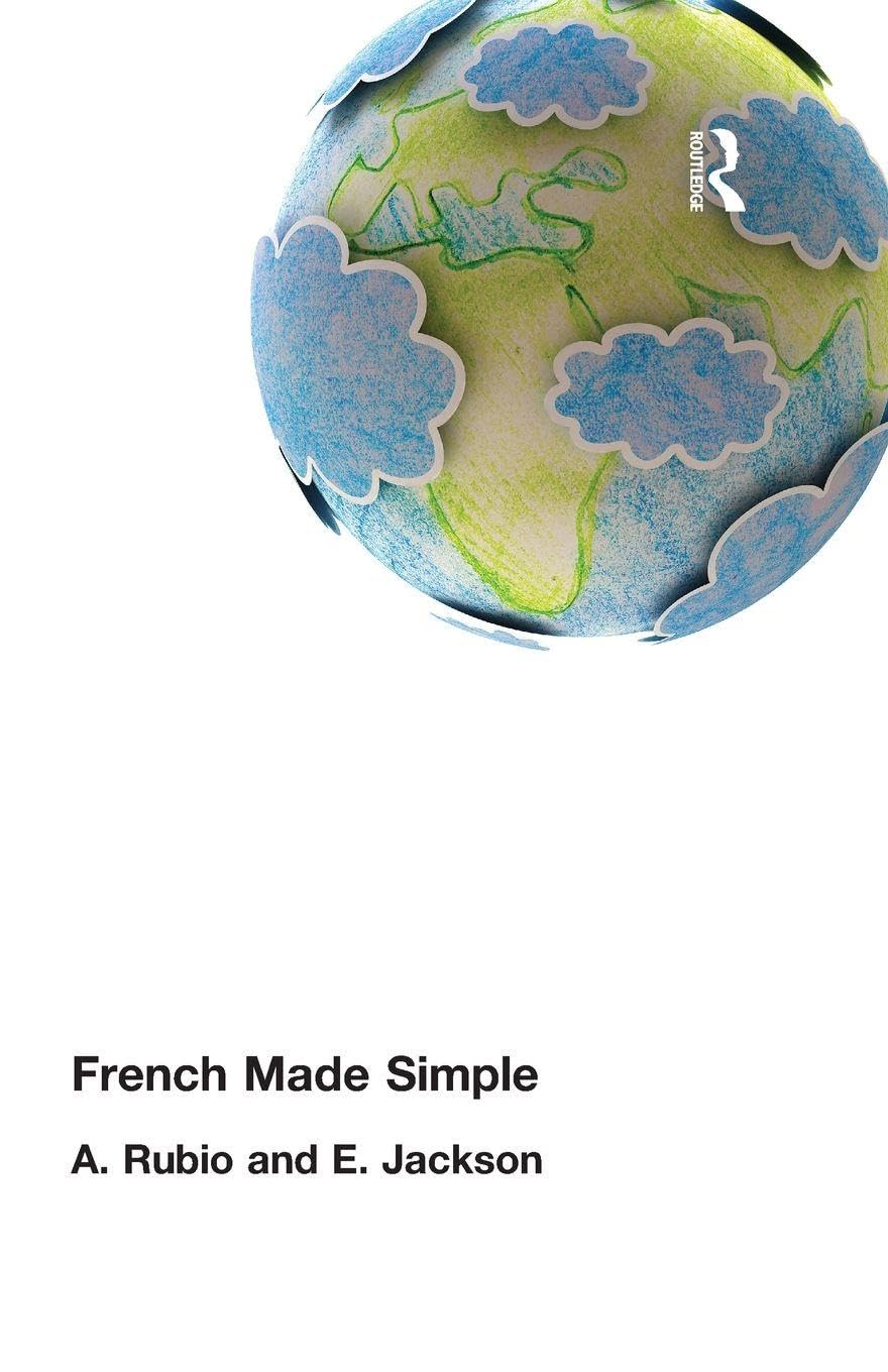 French Made Simple (Made Simple Books) By A. Rubio, E. Jackson