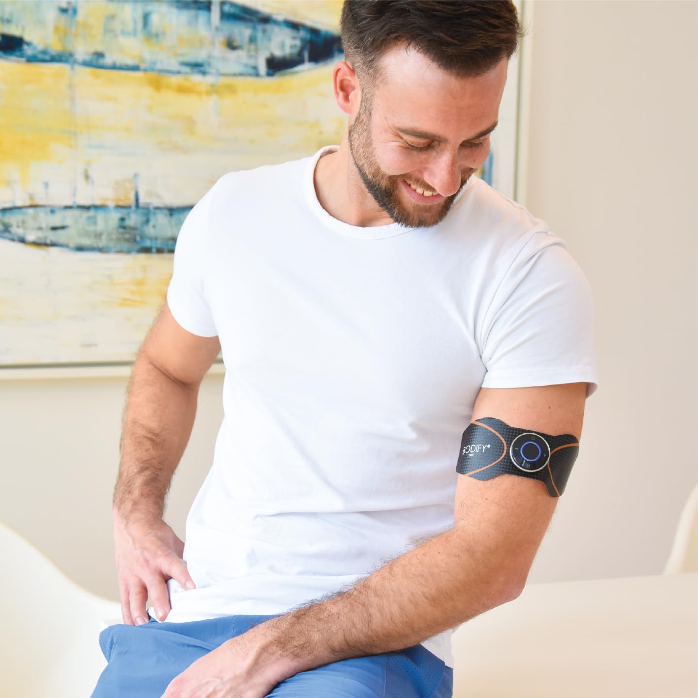 Bodify® 2-in-1 EMS Arm & Leg Trainer – Attivazione di Braccia e Gambe! – Attivazione Muscolare – Allenamento EMS – Allenamento di Braccia e Gambe – per Uomini e Donne L'Originale