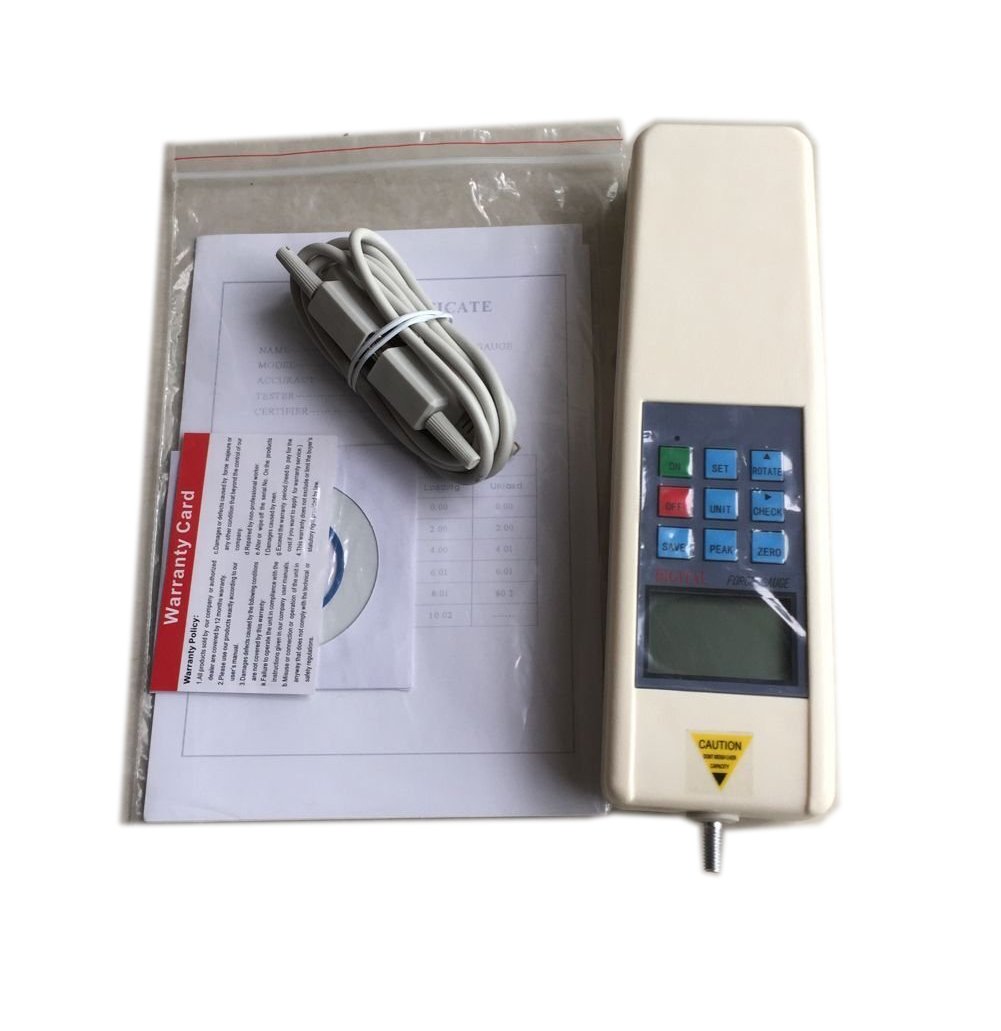Buy VTSYIQI HF200 Digital Push Pull Force Gauge Dynamometer Digital Force Gauge Meter Tester