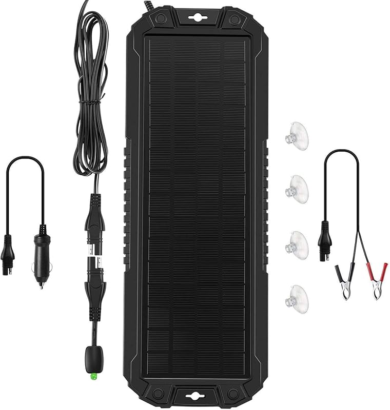 Carregador e mantenedor solar de bateria 5 W 12 V Sunway Solar com painel monocristalino