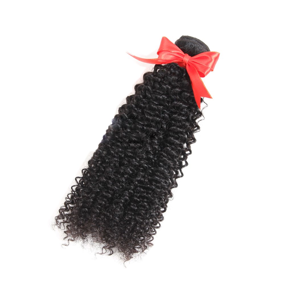 Brazilian Kinky Curly Hair 3 Bundles Bff Girl Hair Brazilian Virgin Curly Human Hair Natural Color(18 20 22)
