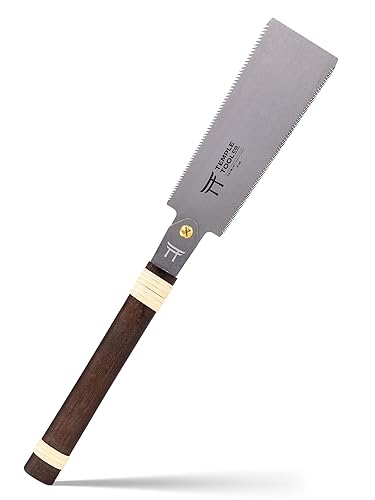 Japanese Pull Saw - 7 Ryoba Hand Saw with Rip-cut and Crosscut - for Dovetails, Tenons, Joinery, Cutting Boards to Length & Width- Temple Tool Co.