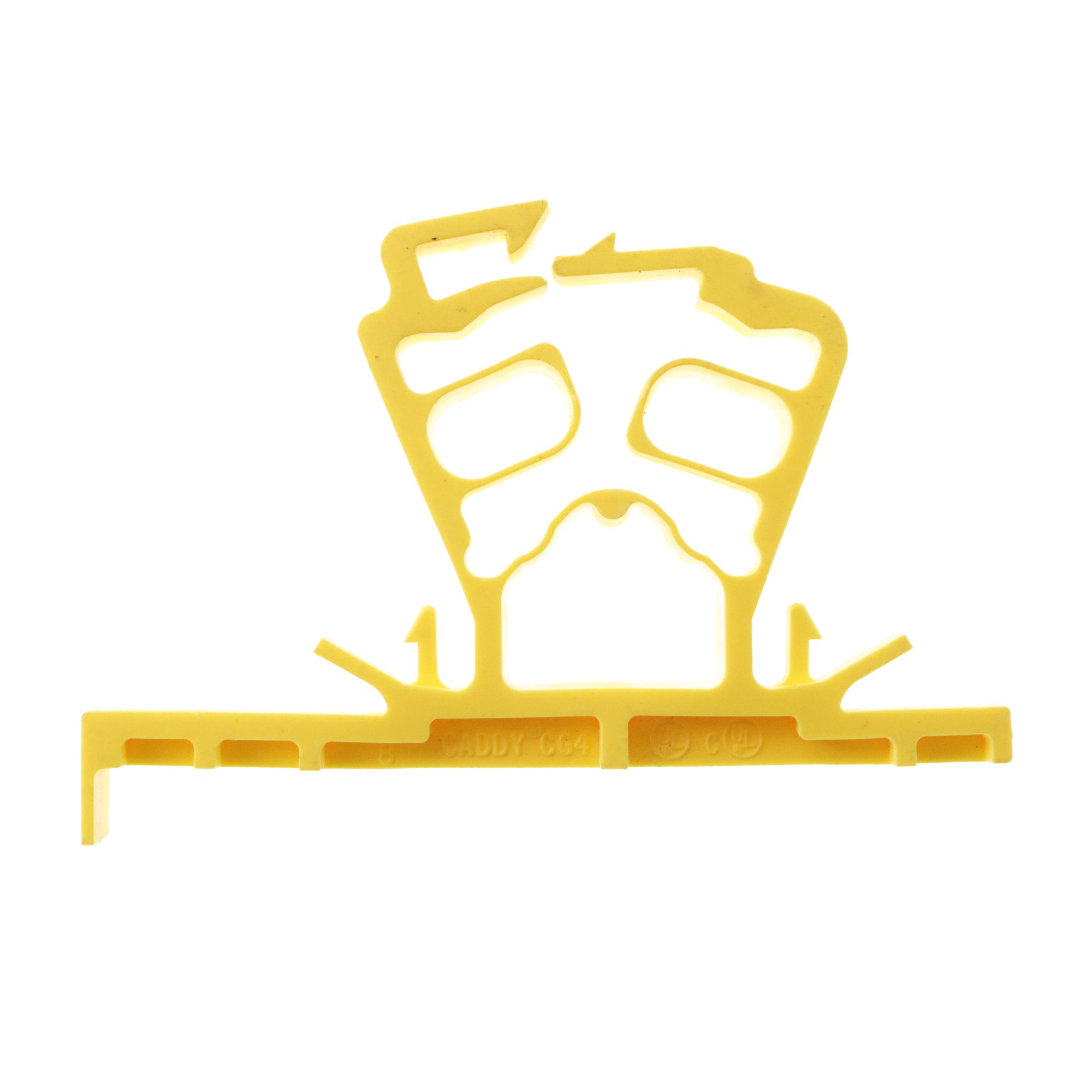 Caddy Erico CG4 Cable to Stud Support Gripper Clip, Non-Metallic, (100-Pack)