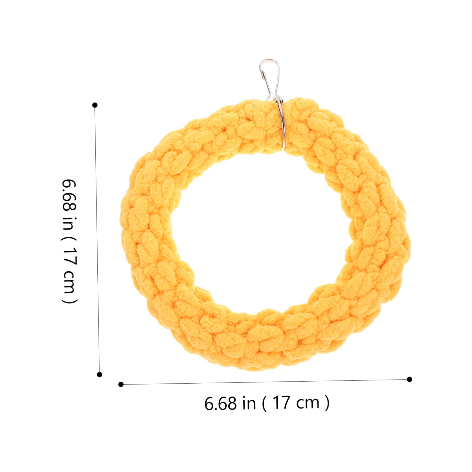 TOYANDONA Pet Bird Swing Durable Cotton Rope Hanging Swing for Parakeet Cage Decor for Chewing and Balancing Enhances Coordination and Exploration for Parrots