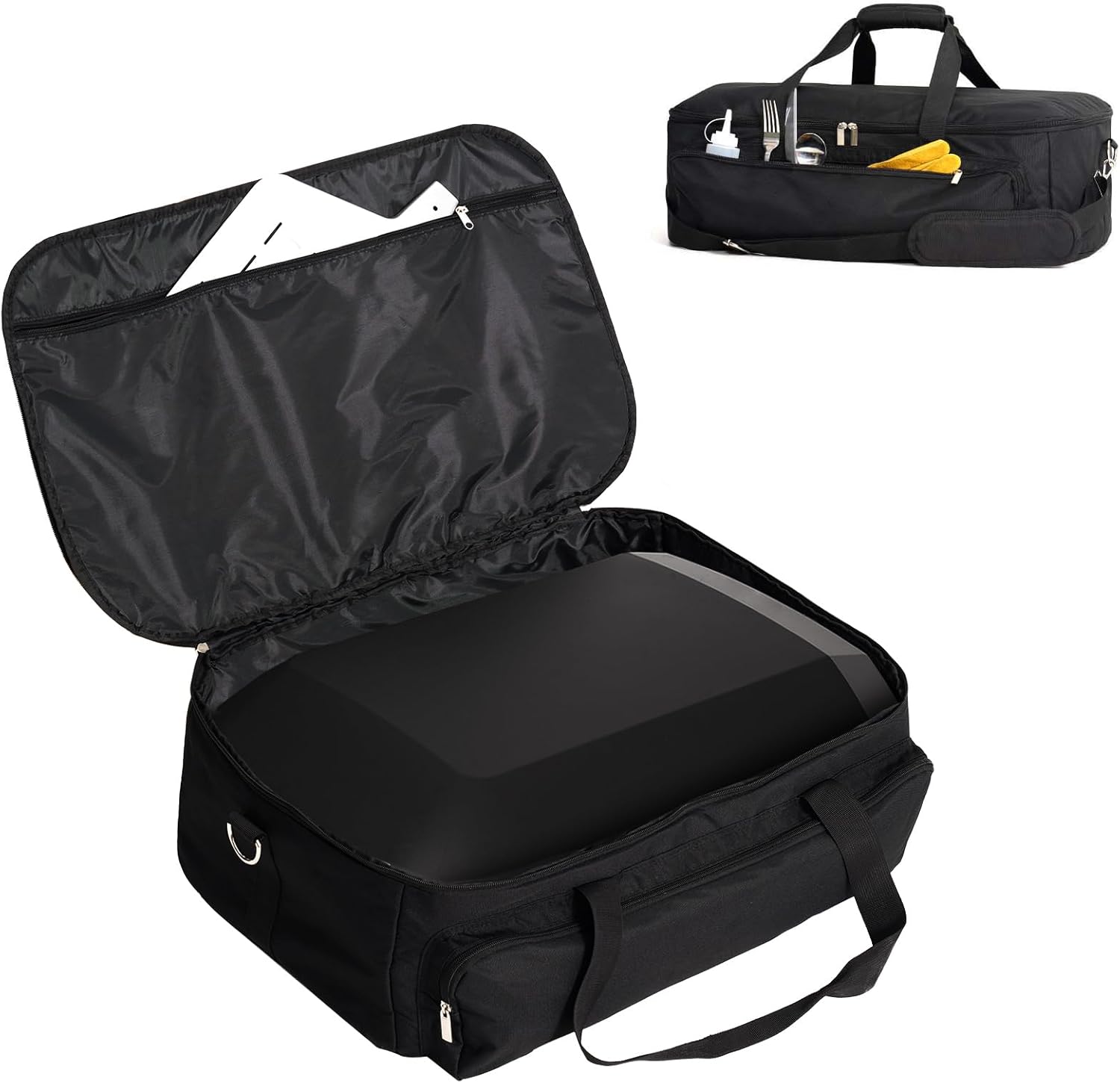 NOELIFE Carry Bag for Ooni Volt 12 Electric Pizza Oven – Portable Carrying Case with PE Foam Lining for Ooni Volt Accessories, Built-in Pockets, Suitable for Indoor & Outdoor Use (Bag Only) NOELIFE Carry Bag for Ooni Volt 12 Electric Pizza Oven – Portable Carrying Case with PE Foam Lining for Ooni Volt Accessories, Built-in Pockets, Suitable for Indoor & Outdoor Use (Bag Only)