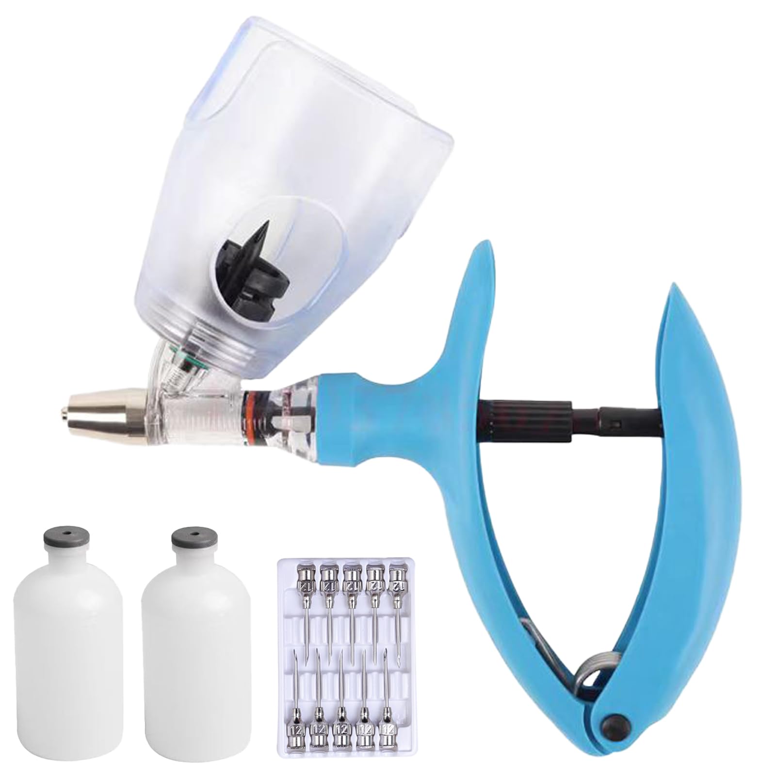 5 MLEinstellbare PräZise Viehspritze FüR Ziegen, Einstellbarer Tierinjektor, Automatische VeterinäR-Endlosspritze, PräZise Viehspritze FüR Ziegen, for Cattle Goat Pig Cow Chickens Poultry