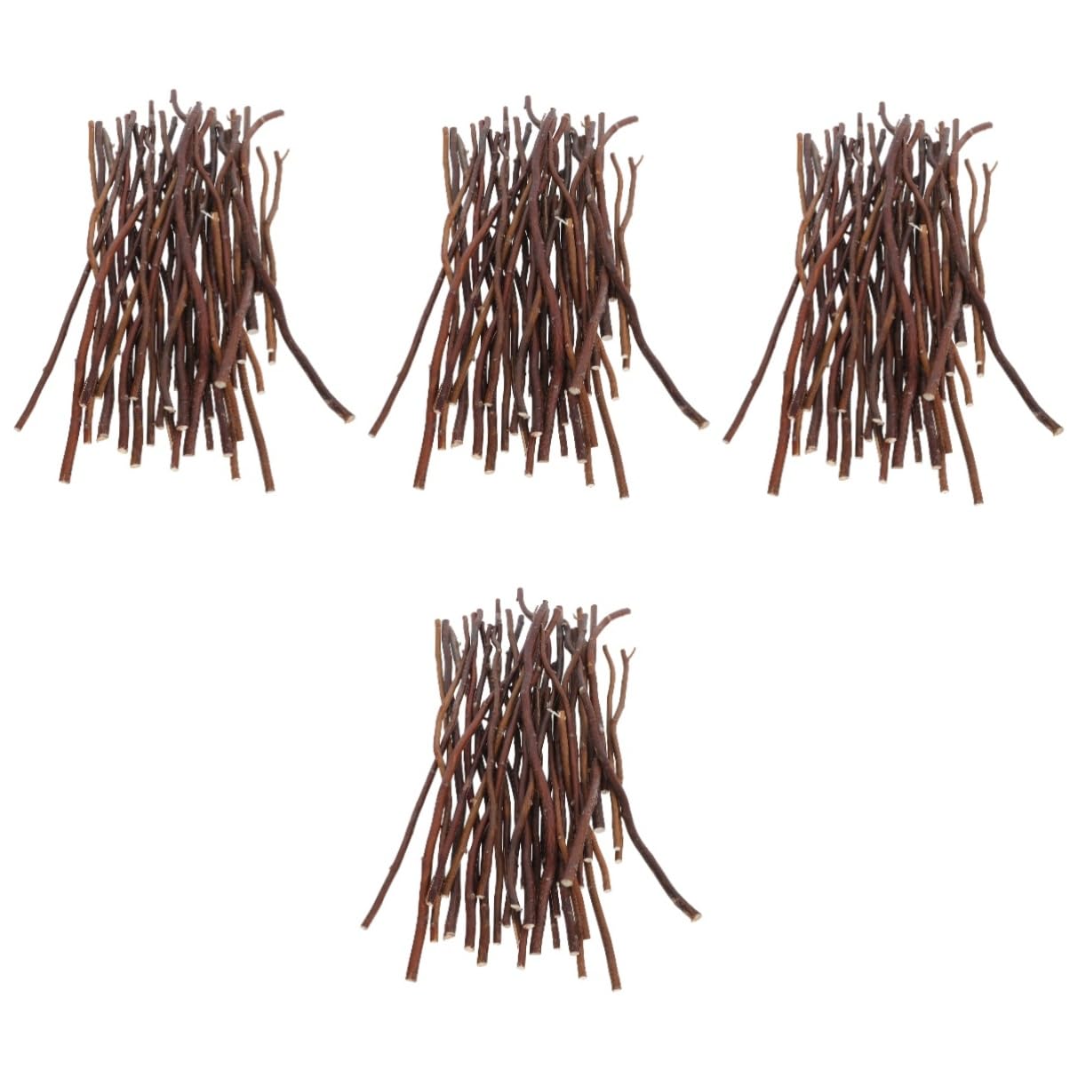 NUOBESTY 4 Ensembles Branches Artificielles Pour L'Artisanat Vases Faux Brindilles D'Arbre Bâtons D'Arbre Pour L'Artisanat Brindilles Miniatures Artisanat 40 pièces * 4