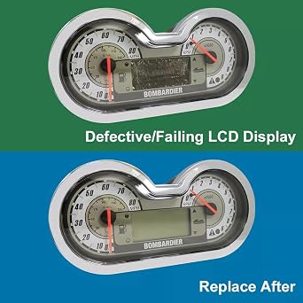 Display Replacement for Sea-Doo GTX RXP RXT BRP 4-Tec Digital Speedometer Info Gauge Repair