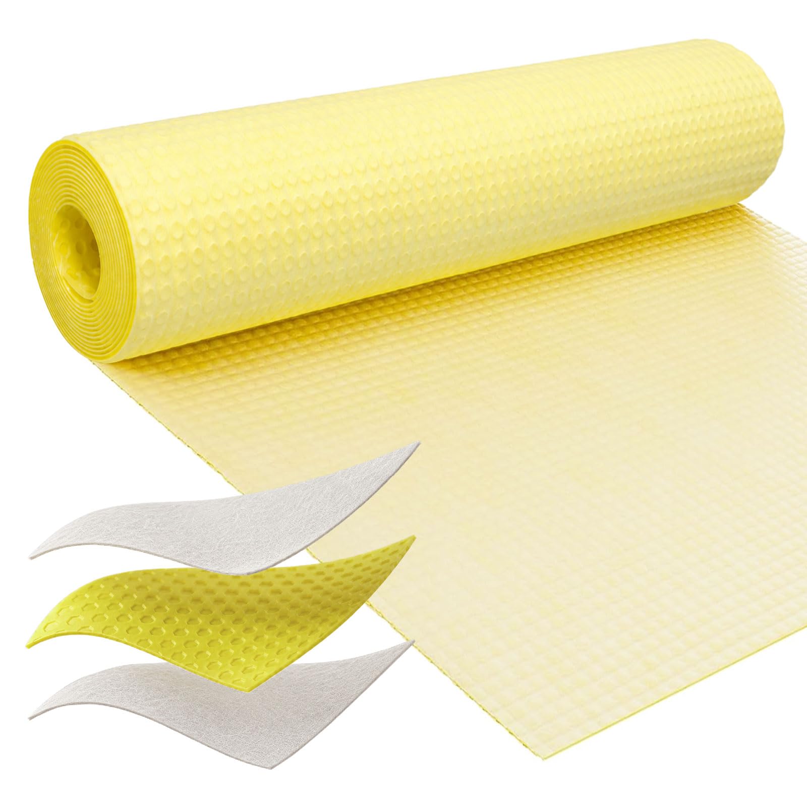 MAXKOSKO 162 SqFt 3.5mm Double Fleece Tile Uncoupling Membrane Underlayment