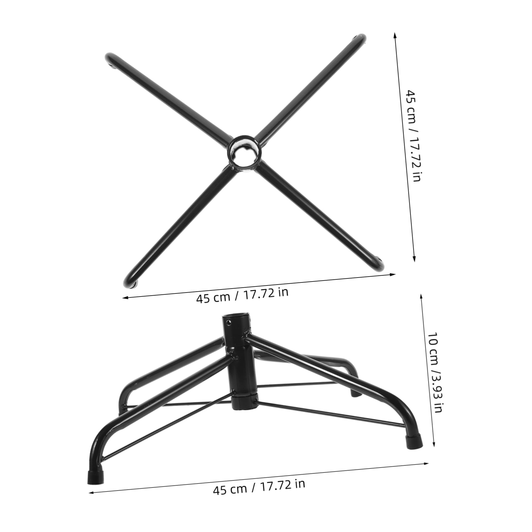 GALPADA Tree Bottom Base Household Xmas Tree Rack Christmas Tree Stand Accessory Artificial Tree Replacement Stand Christmas Tree Stand Base Tree Stand for Fake Christmas Tree