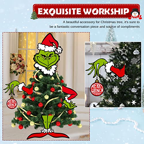 Christmas Tree Ornaments Decorations, Christmas Tree Topper, Christmas Decorative Indoors Home Decor, Xmas Christmas Holiday Themed Party Supplies For Small Tree #TOP5