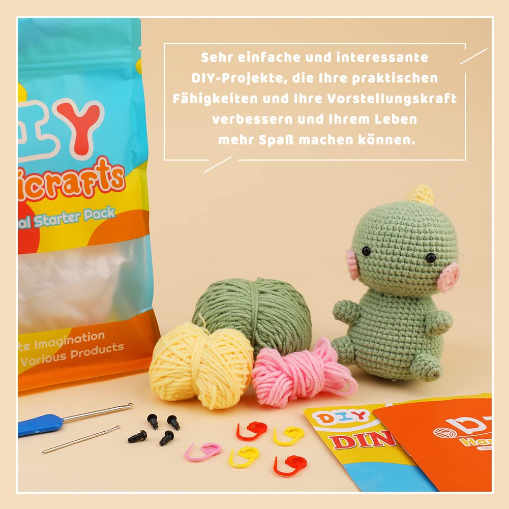 NAMIS Kit De Crochet Pour Débutants, Kit De Crochet Avec Instructions