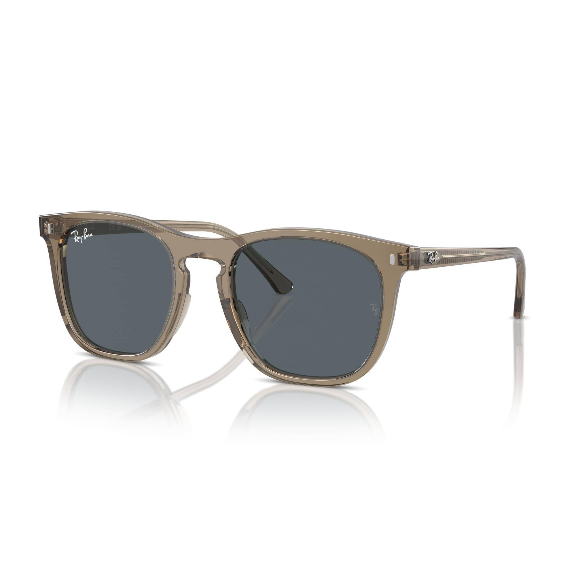 RayBan 0RB2210 Sonnenbrille Braun | In Transparentbraun, Schwarz und Havanna. Polarisierte Optionen erhältlich. Leichter, flexibler Rahmen