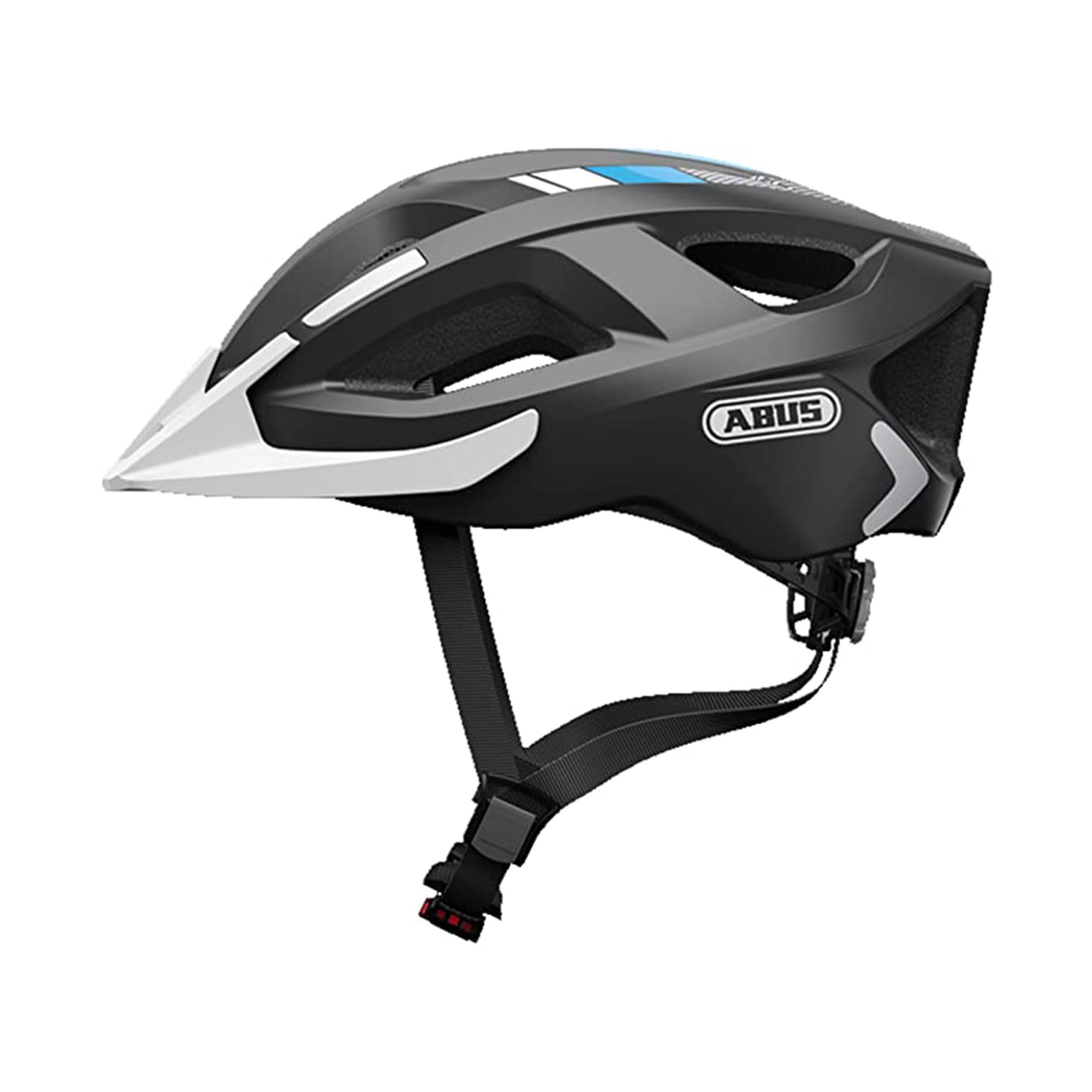 ABUS Aduro 2.0 city helmet - all-round bike helmet with light - in a sporty design for city traffic - for men and women — image 1