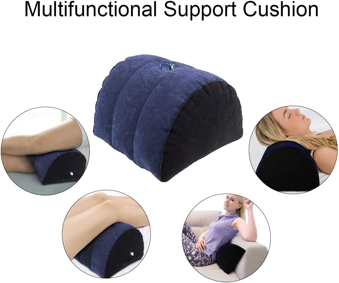 2024 Half Moon Inflatable Sex Pillow Mount Sex Position Pillow Sex Cushion for Adult Couples Sex Women G Spot Cushion Multifunctional Sex Furniture Pillow Hoodies mc2