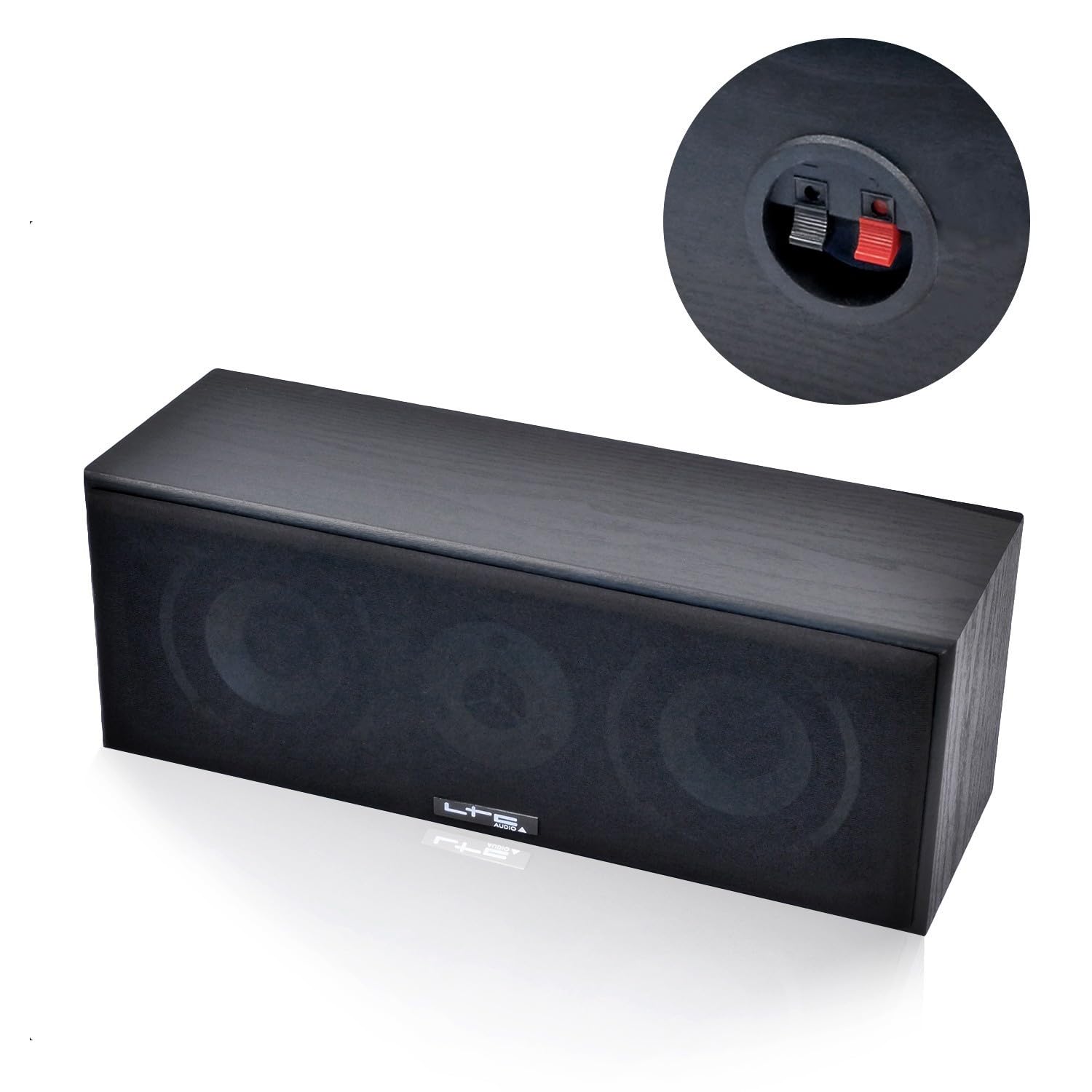 Ensemble Home-Cinéma 5 Enceintes LTC E1004 Noire 850W - Ampli ATM8000 Karaoke - USB/BT/Radio FM 4x75W -3 x20W - Câble