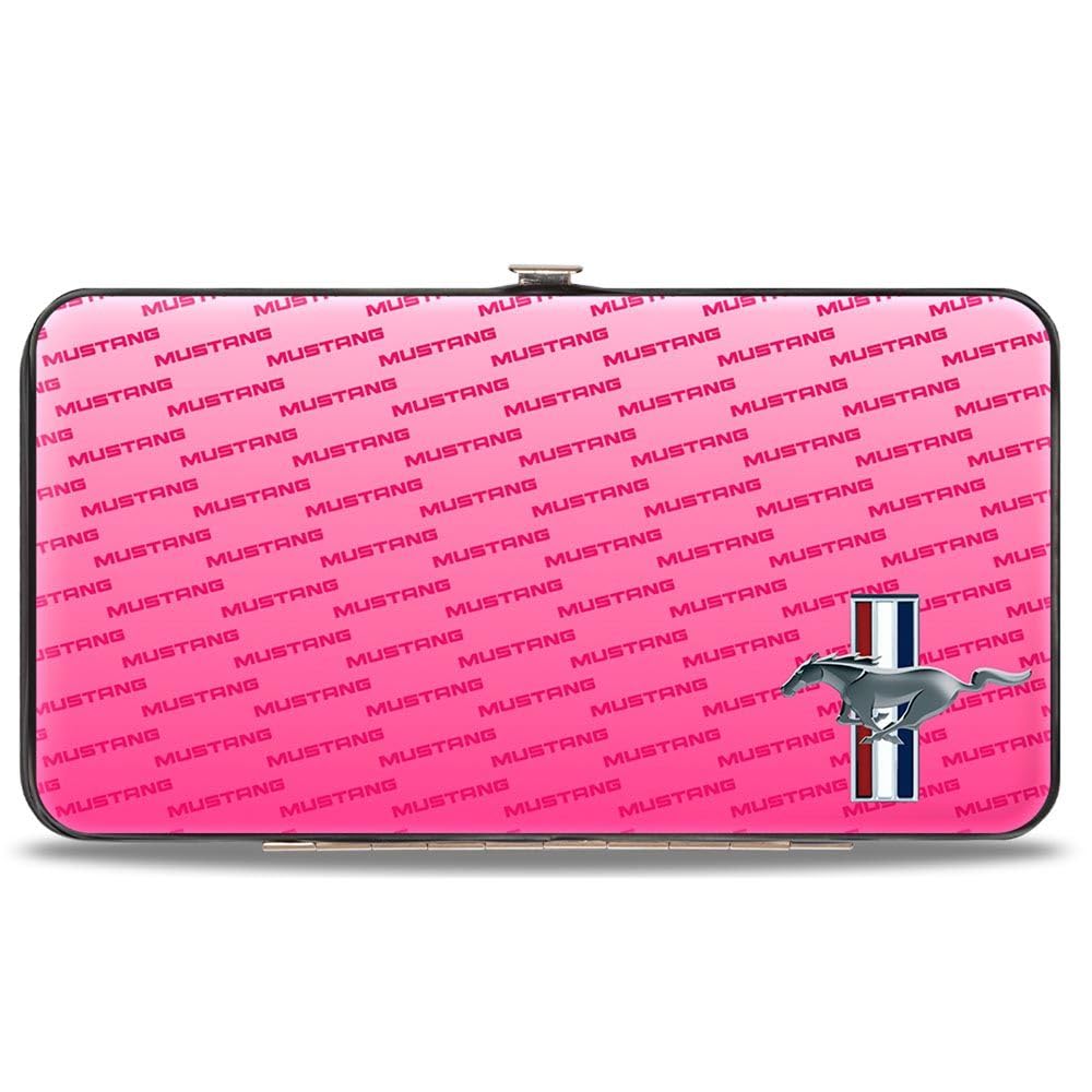Buckle-Down Unisex-Adult's Hinge Wallet-Mustang, Multicolor, One Size