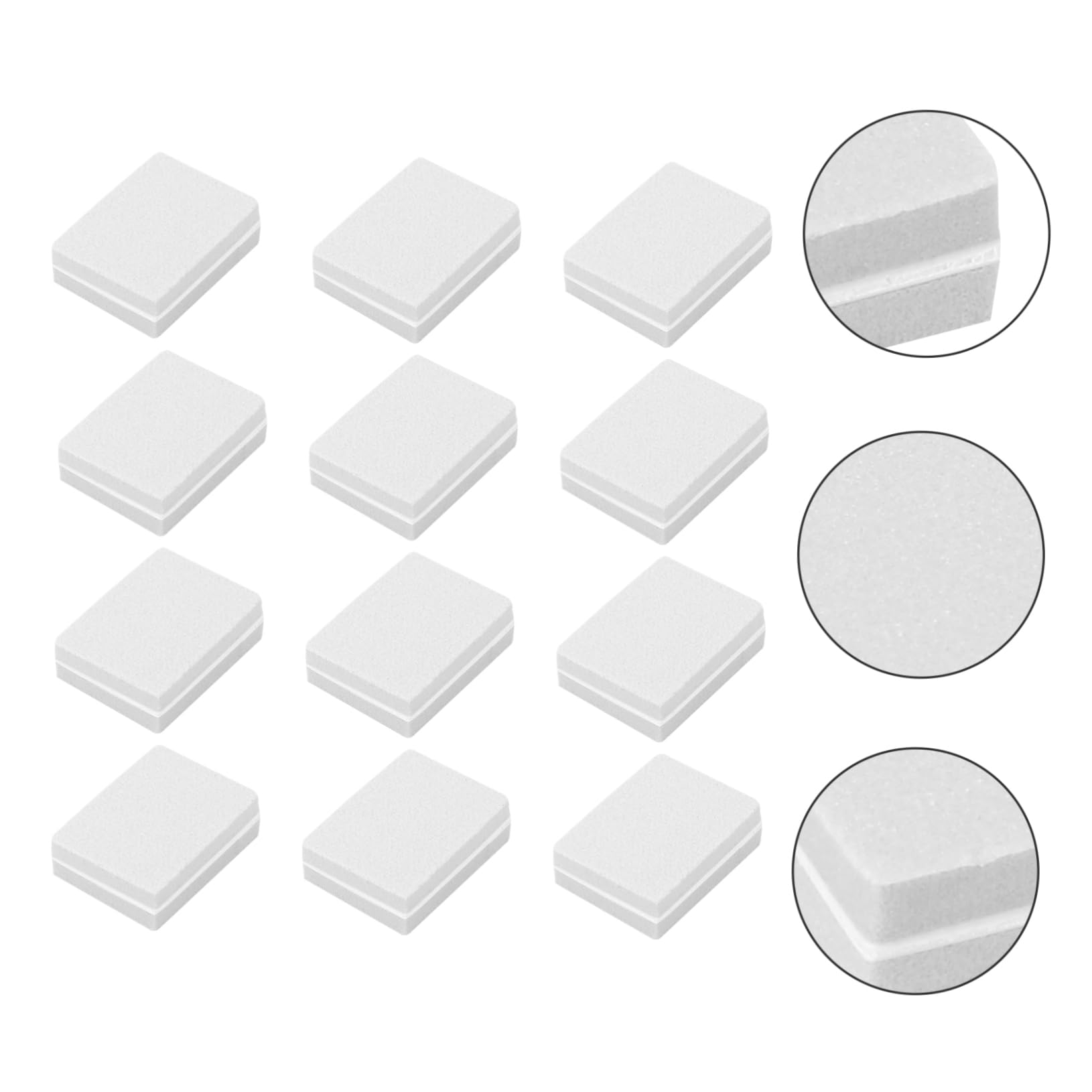 FOMIYES 120piezas Mini Limadores De Uñas De Esponja Coloridos Herramientas De Arte Para Manicura y Pulido Limas De Uñas De Doble Cara