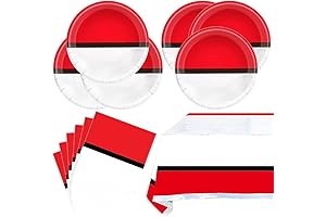 Party Supplies Pokémon Plates and Napkins