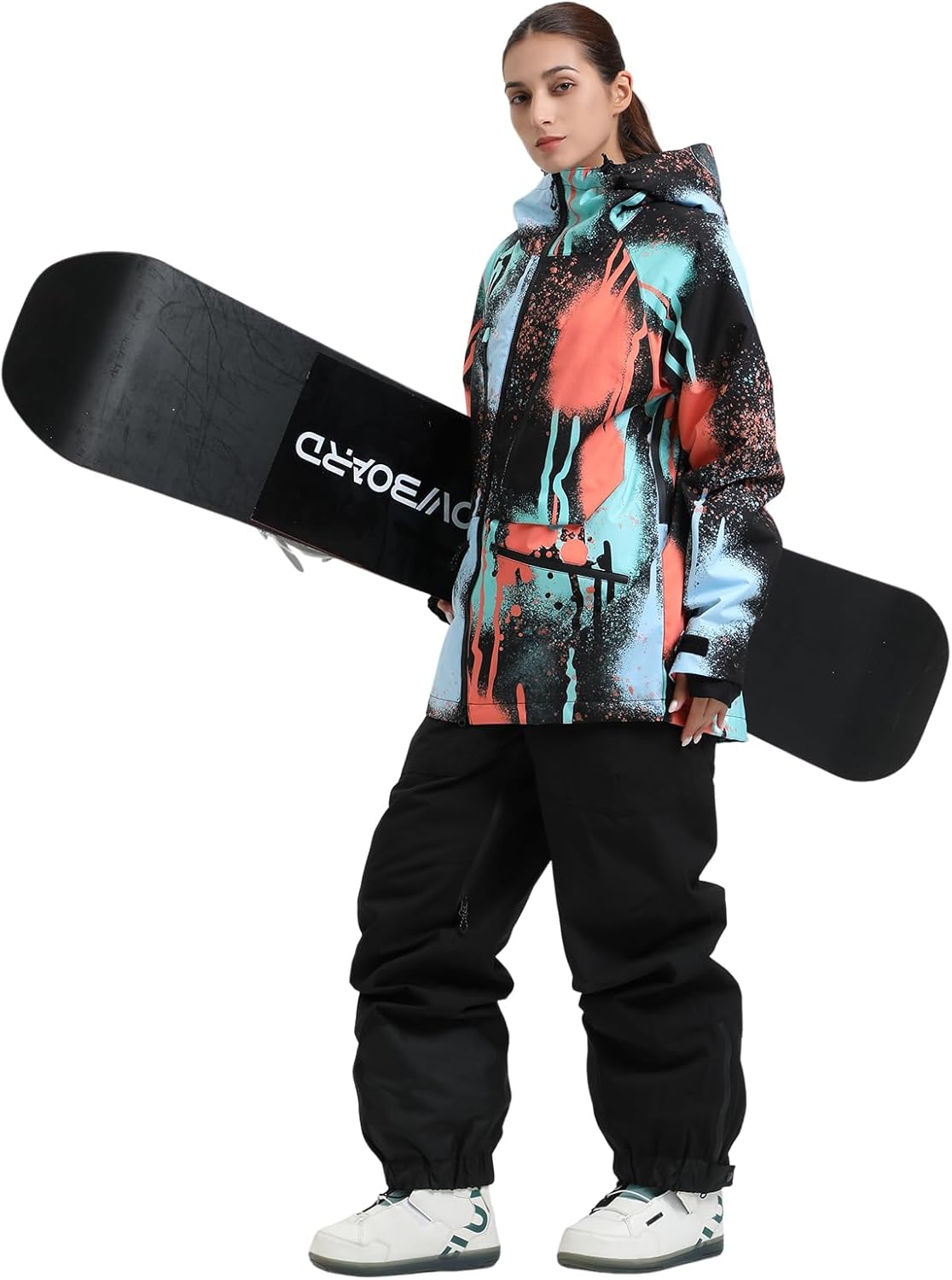 IMPHUT Snowboard Jacket Men Women Ski Jackets Waterproof Snowboarding Snow Coat Hooded Mountain Coats Inuslated - Image 4