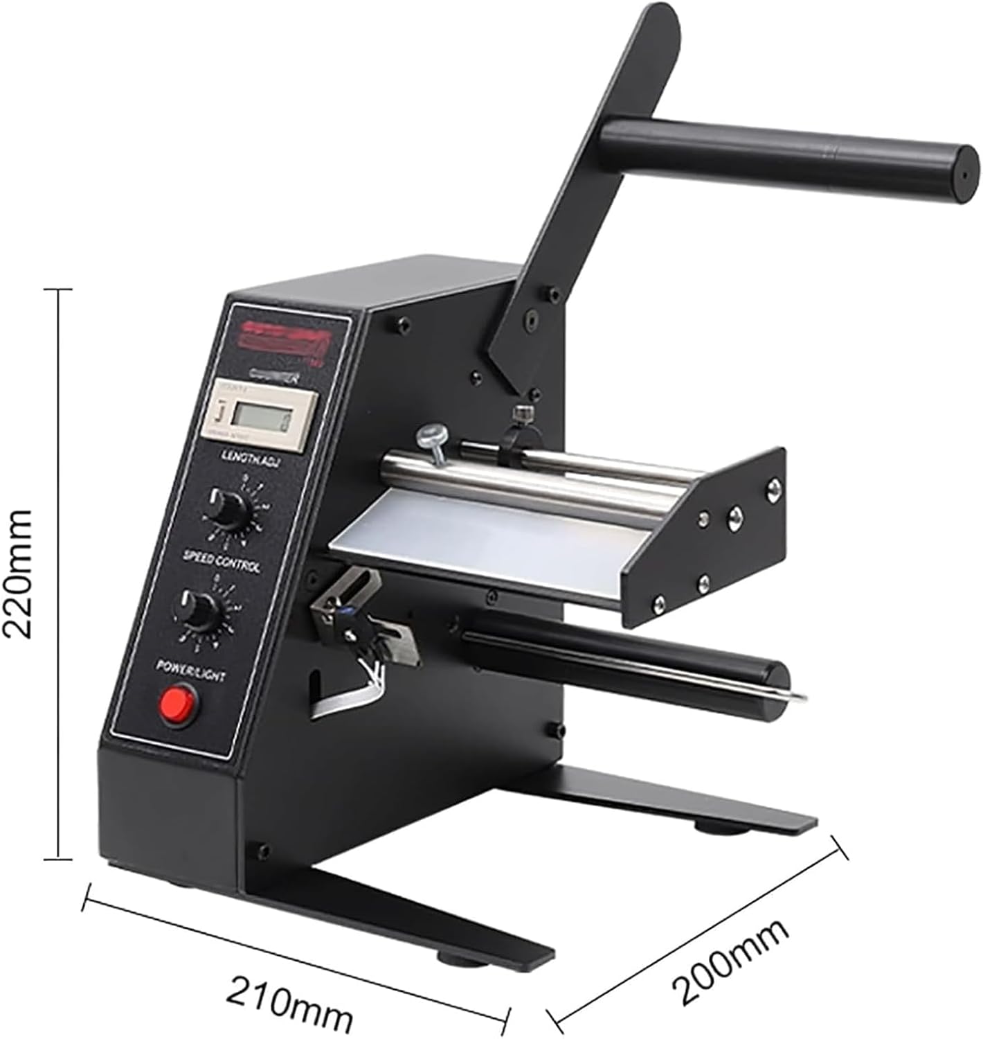 Automatic Label Dispenser, Efficient Stripper Separating Machine, 1-8m/min Speed Adjustable/Label Width 5-140mm/Auto Counting 0-999999