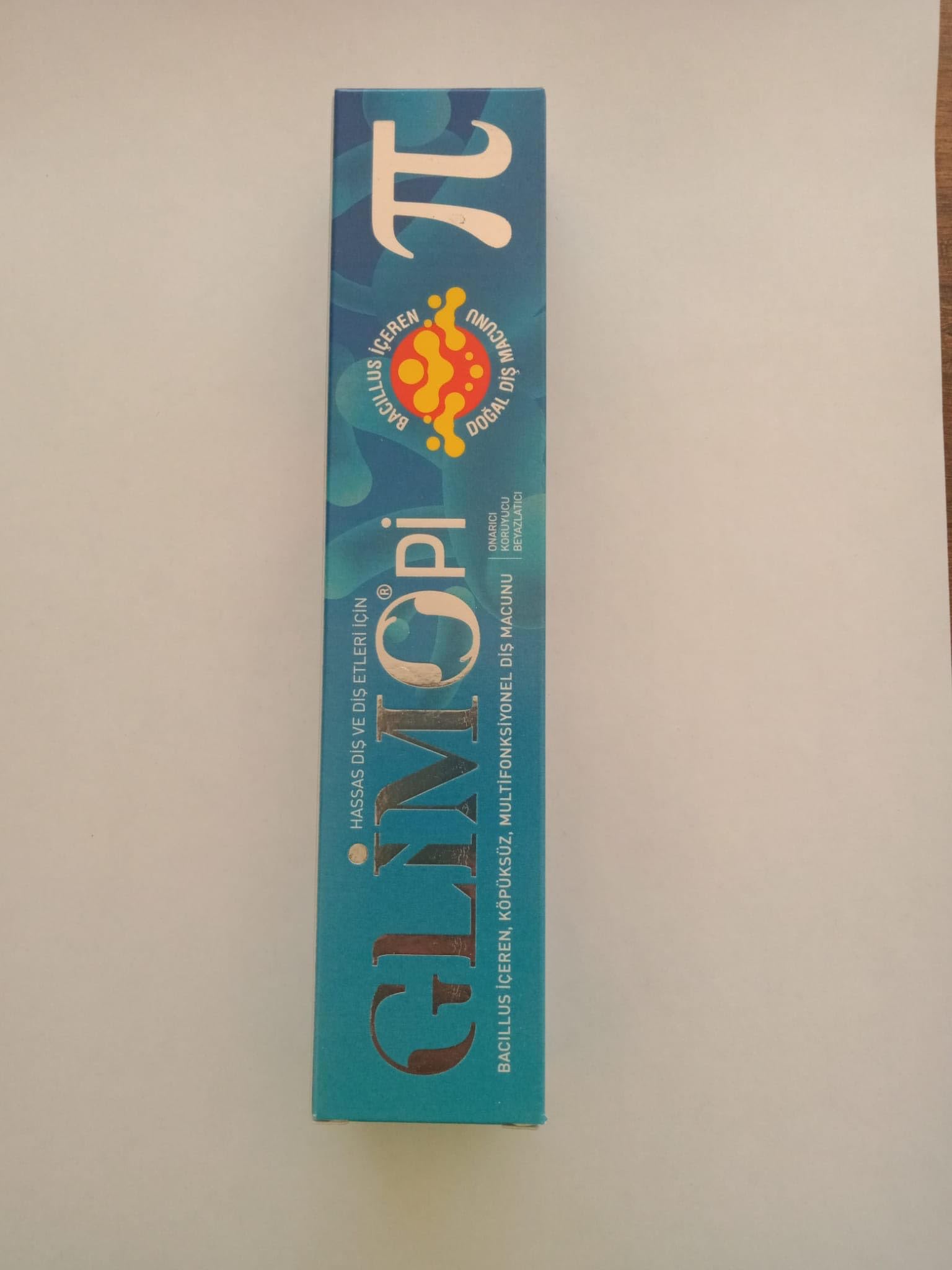 Glimo Pi Probiyotikli Doğal Diş Macunu 75 ml