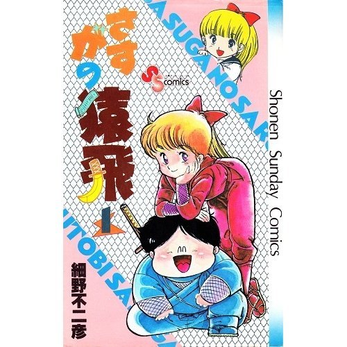 細野不二彦　少年漫画41冊全巻セット（ほぼ初版）ドッキリ猿飛ガンモ探偵団ナムほか 616m2PrPopL.jpg