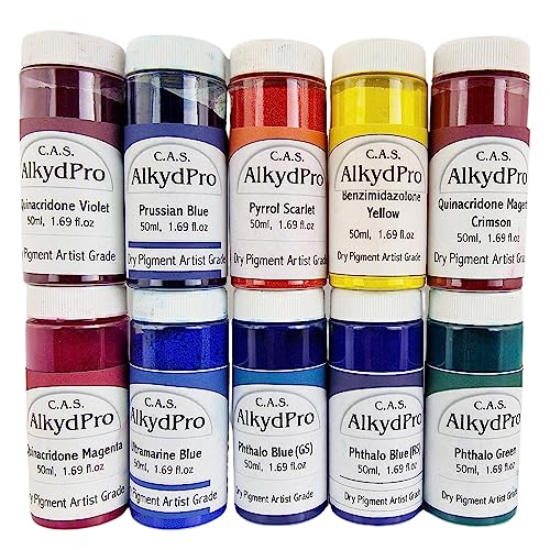 C.A.S. ALKYDPRO Pigment Dry Powder Set