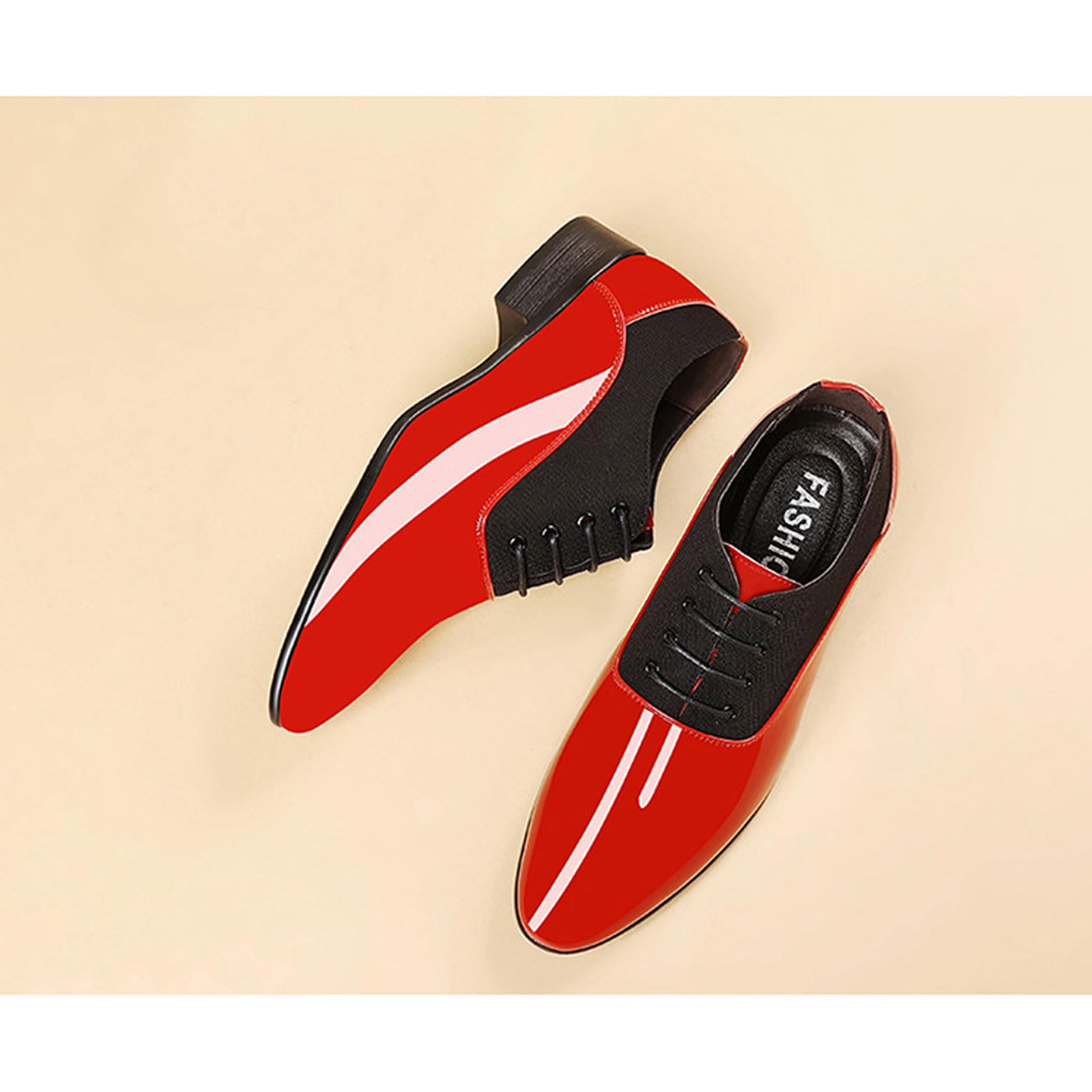 Chaussures Homme Derby Chaussure Vernis Habillées Classiques Formelles Affaires Mariage Oxford
