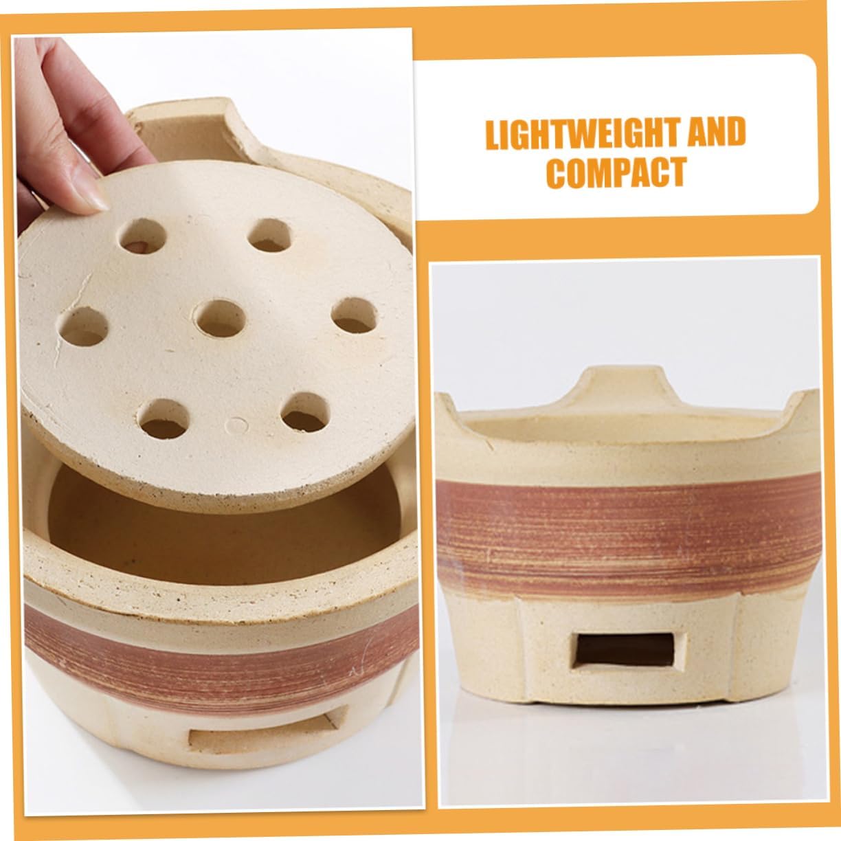 BESPORTBLE Charcoal Stove for Cooking Outdoor Bbq Grill Charcoal Stove Bbq Supplies Camping Equipment