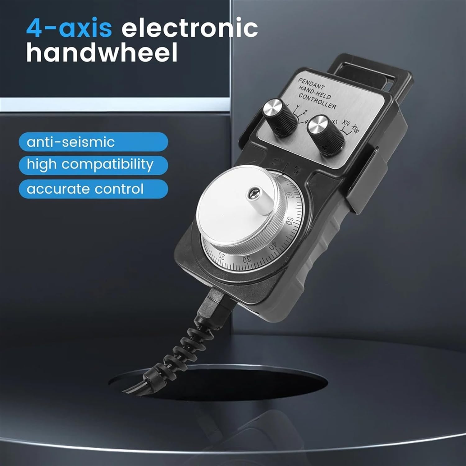 4 Axis MPG Pendant Handwheel for System 5V Manual Pulse Generator