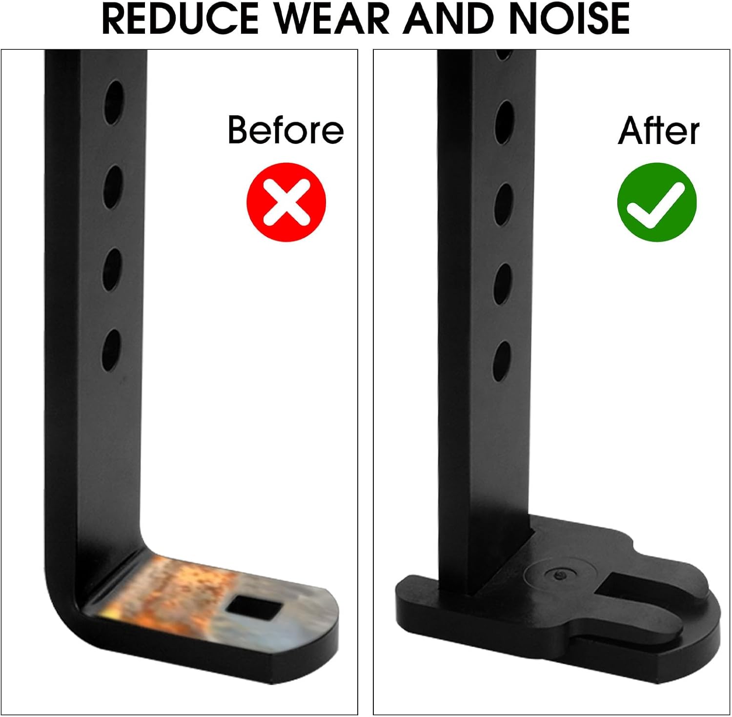 2PCS Trailer Sway Control Bracket Replacement for Equalizer Hitch-Weight Distribution System,Replace Part#95-01-5600,Sway Control Hitch Brackets for 6K-14K LB Rated Hitch,Fit 3",4",5",6"Trailer Frame