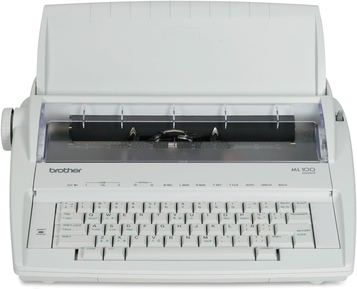 Brother ML-100 Daisy Wheel Electronic Typewriter - (Renewed)