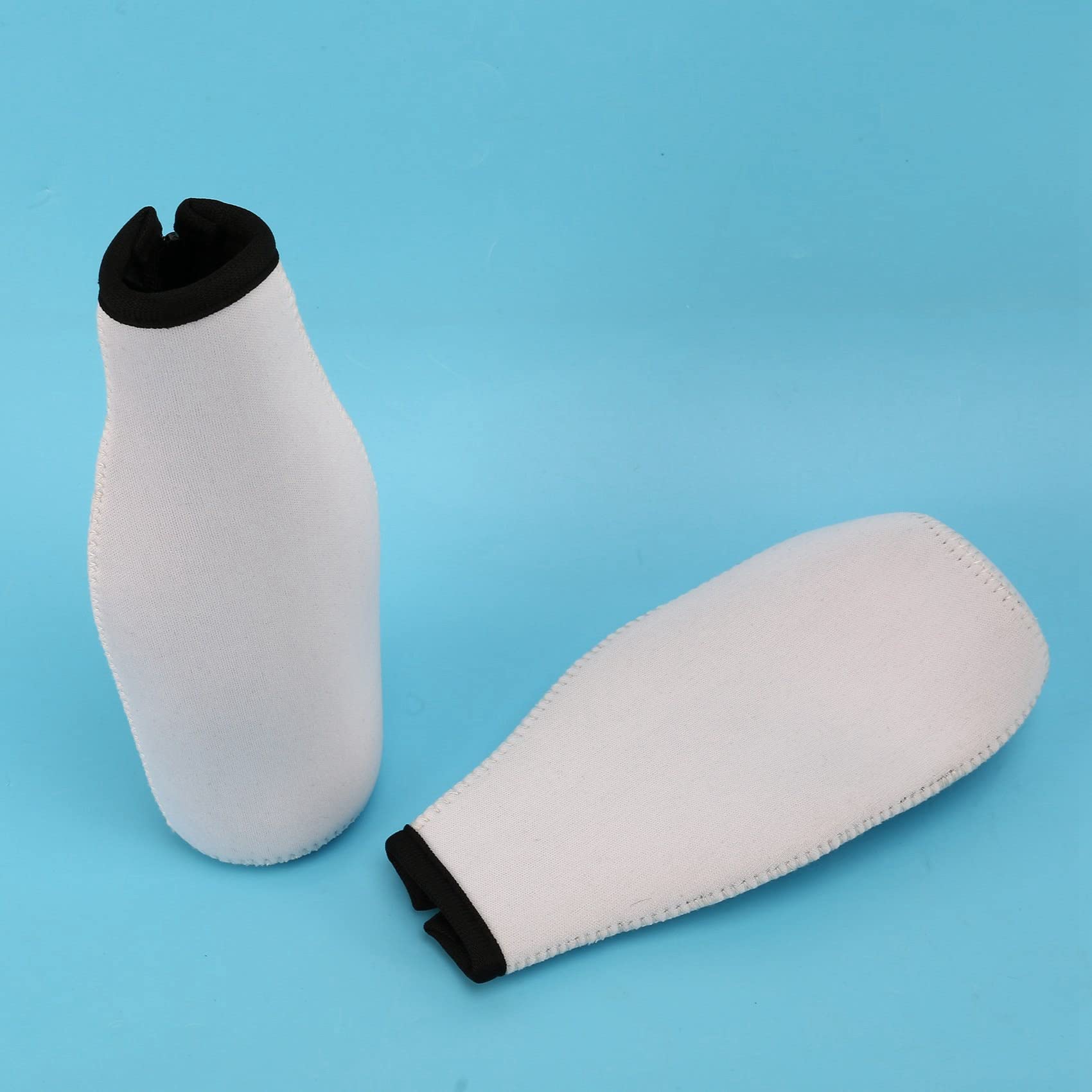 30 Piezas de Enfriadores de de Cerveza Fundas de Aislante de Botella con Cremallera de Anillo para Botella de 330 Ml de 12 Oz