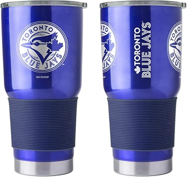 Logo Brands 530-S30T-1 Toronto Blue Jays Gameday 30 oz Stainless Tumbler