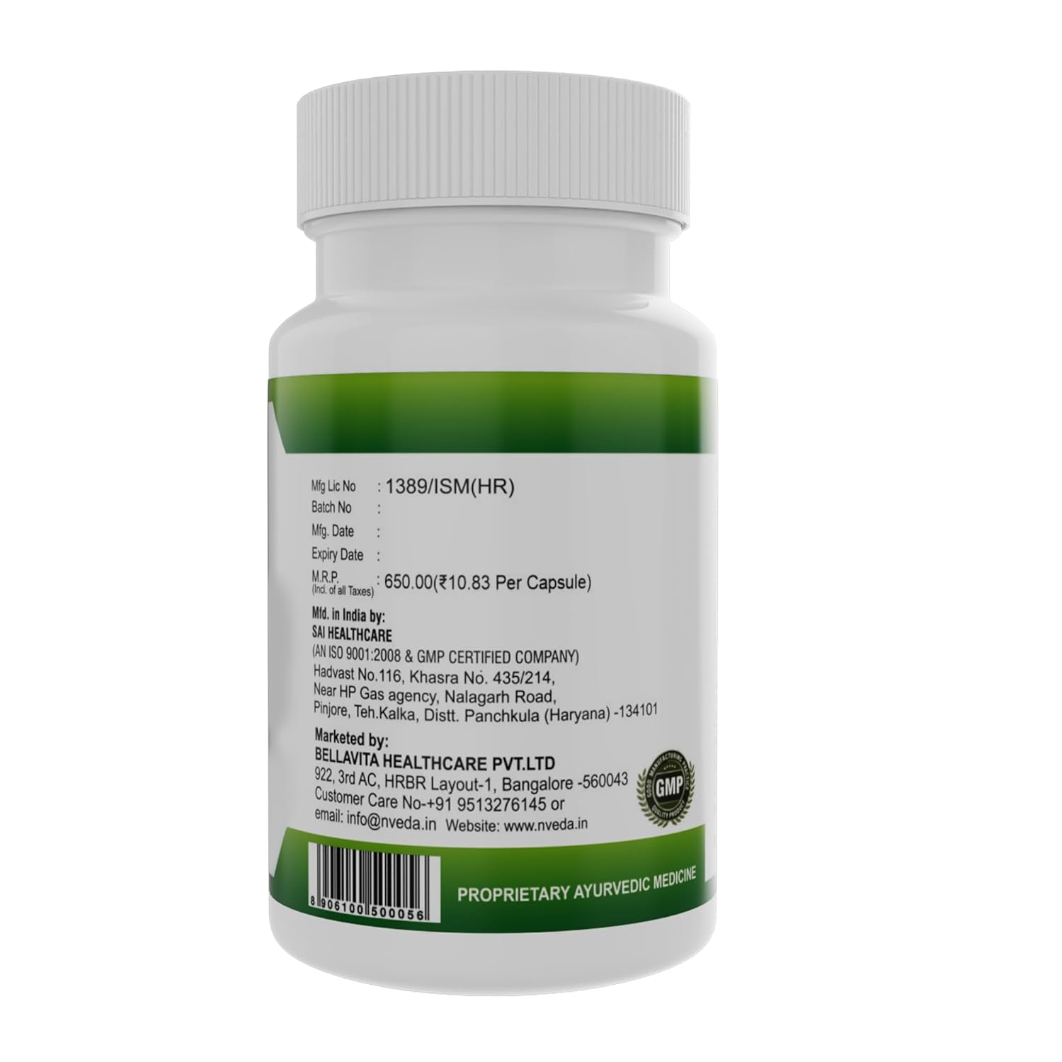 Blood pressure, Ayurvedic medicine, hypertension management, Neveda BP control for 60 capsules Blood pressure, Ayurvedic medicine, hypertension management, Neveda BP control for 60 capsules