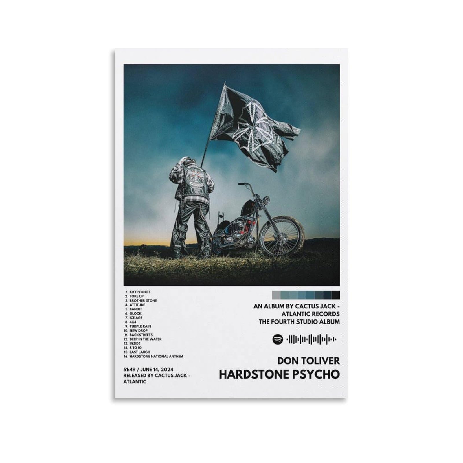 Don Toliver Hardstone Psycho Canvas Poster Review