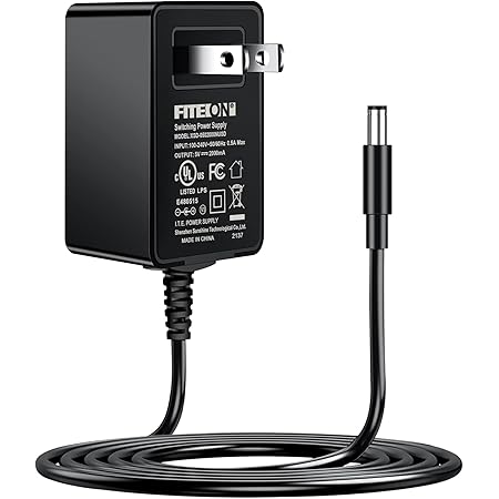 8.5V AC/DC Adapter For Hurricane Spin Scrubber Brush (HSS1, HSSI) - Replacement Power Supply