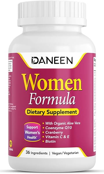 DANEEN Multivitamin for Women with Iron, Biotin & Zinc, 90 Tablets