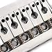Musiclily Puente de Afilado sin Trémolo Para Guitarra Electrica de 6 Cuerdas,...