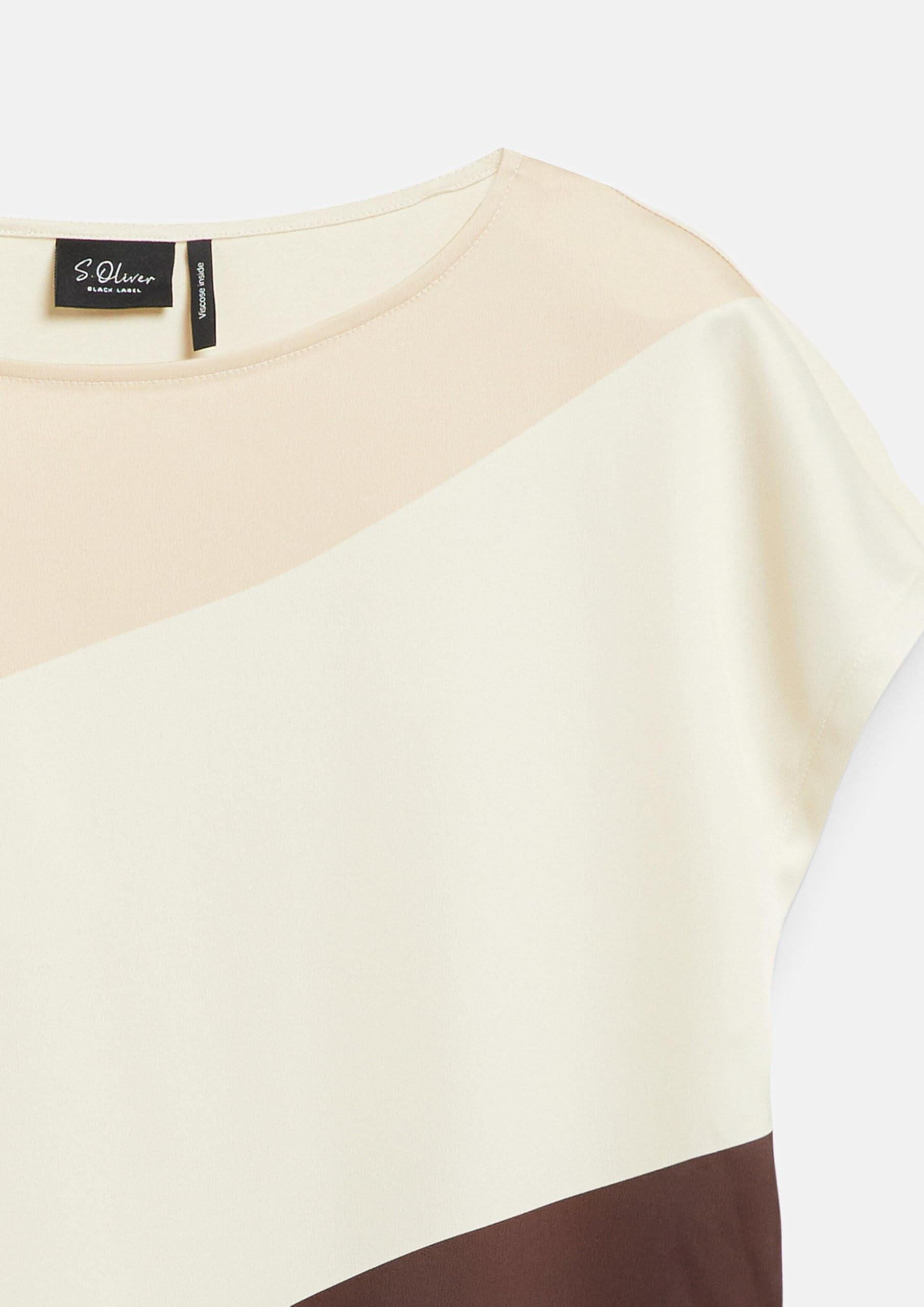 s.Oliver Black Label Damen 2178679 T-Shirt (1er Pack)