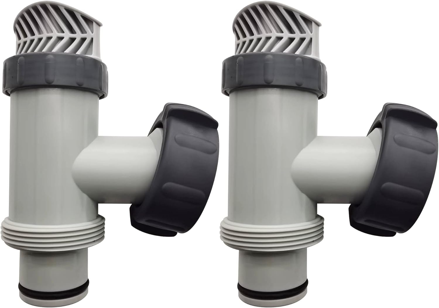 DEF 25010 Plunger Valves with Gaskets & Nuts Replacement Part, Large Pool Part